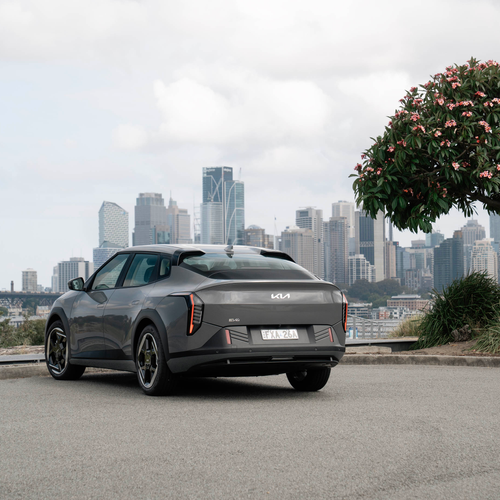 2026 Kia EV4 Earth Australian Version Rear View