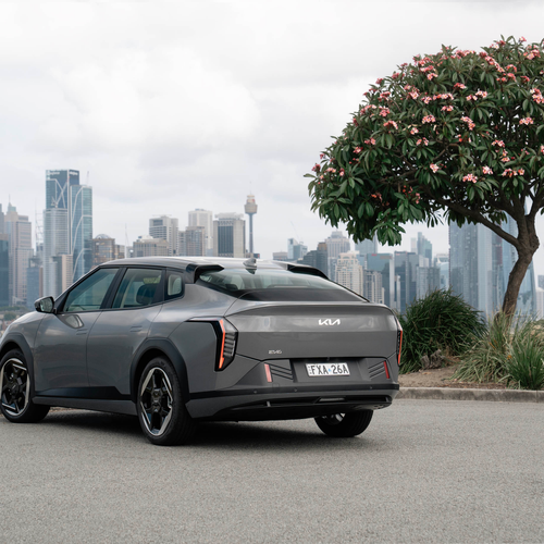 2026 Kia EV4 Earth Australian Version Rear View