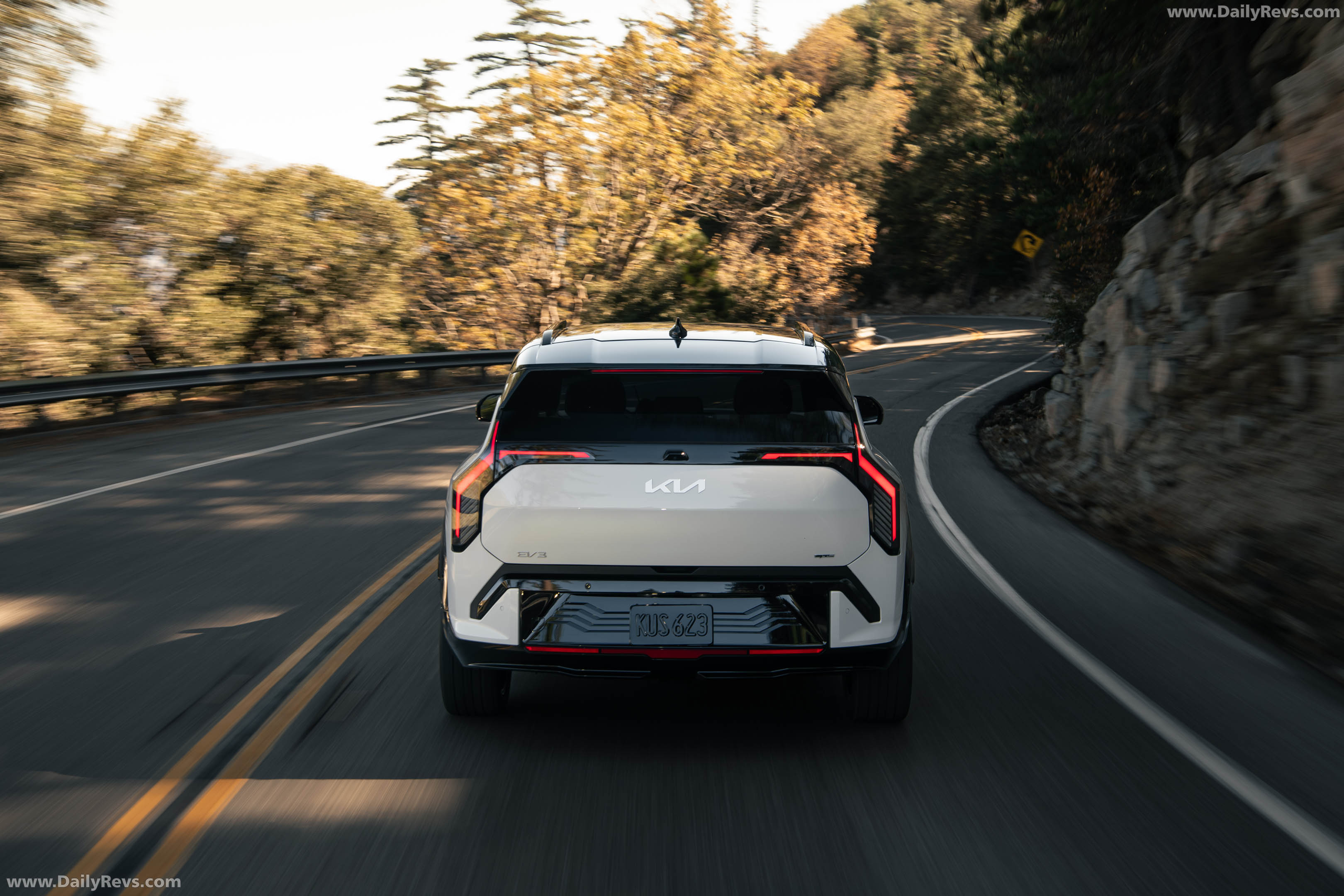 2027 Kia EV3 GT-Line US Version Rear View