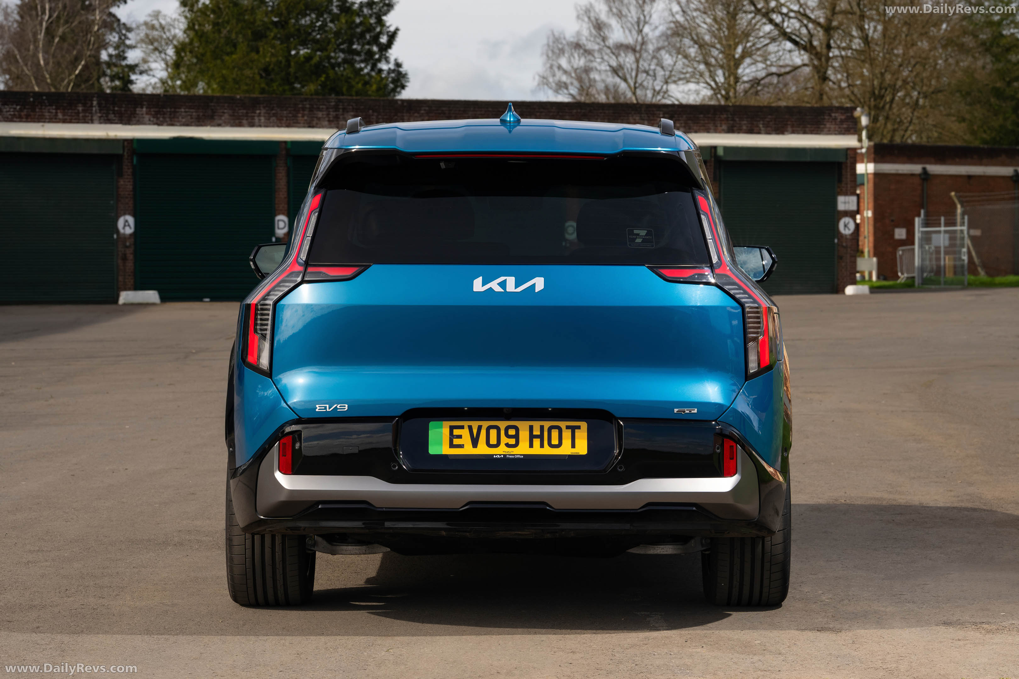 2026 Kia EV9 GT UK Version Rear View