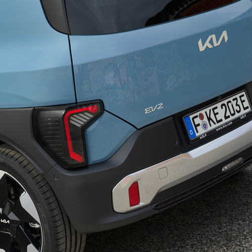 2027 Kia EV2 Frost Blue Exterior