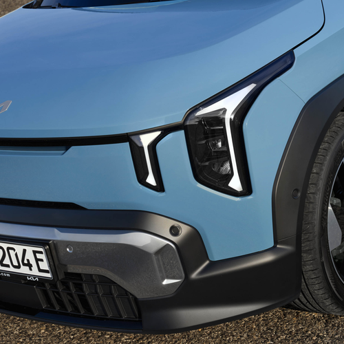 2027 Kia EV2 Frost Blue Exterior
