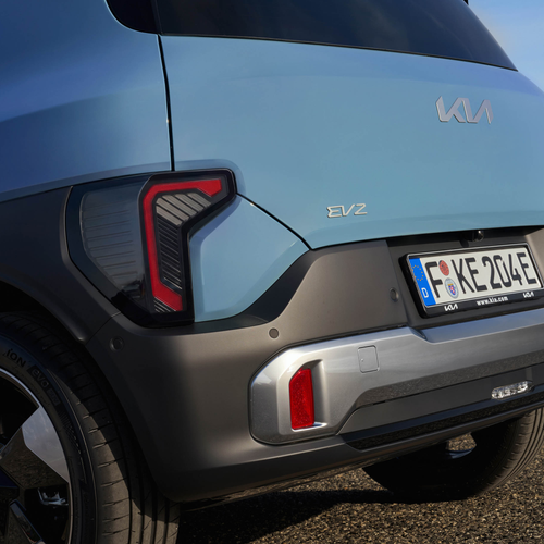 2027 Kia EV2 Frost Blue Exterior