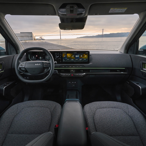 2027 Kia EV2 Frost Blue Interior