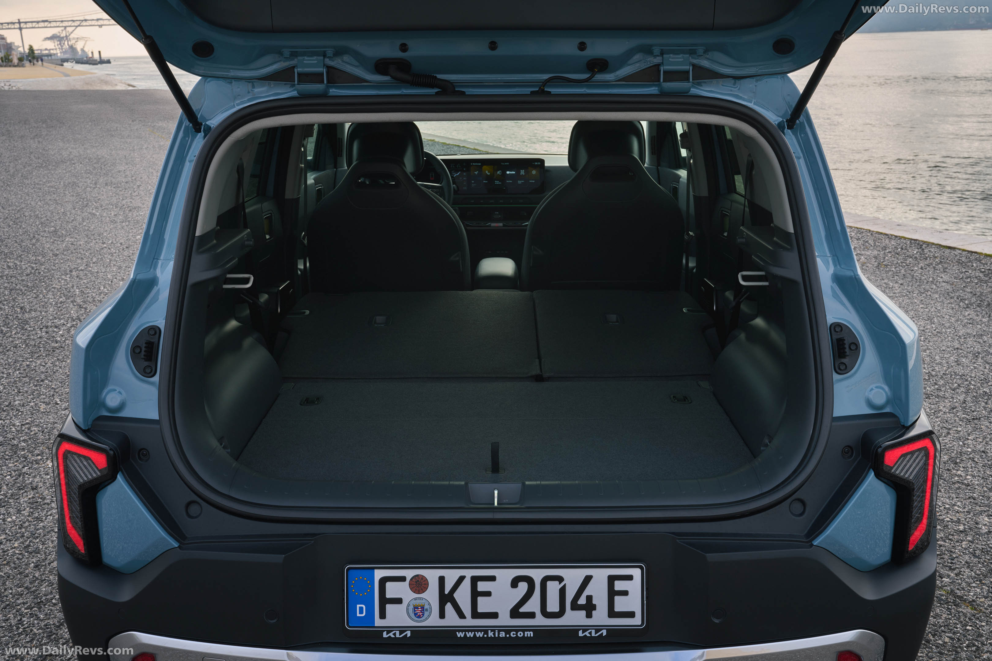 2027 Kia EV2 Frost Blue Interior