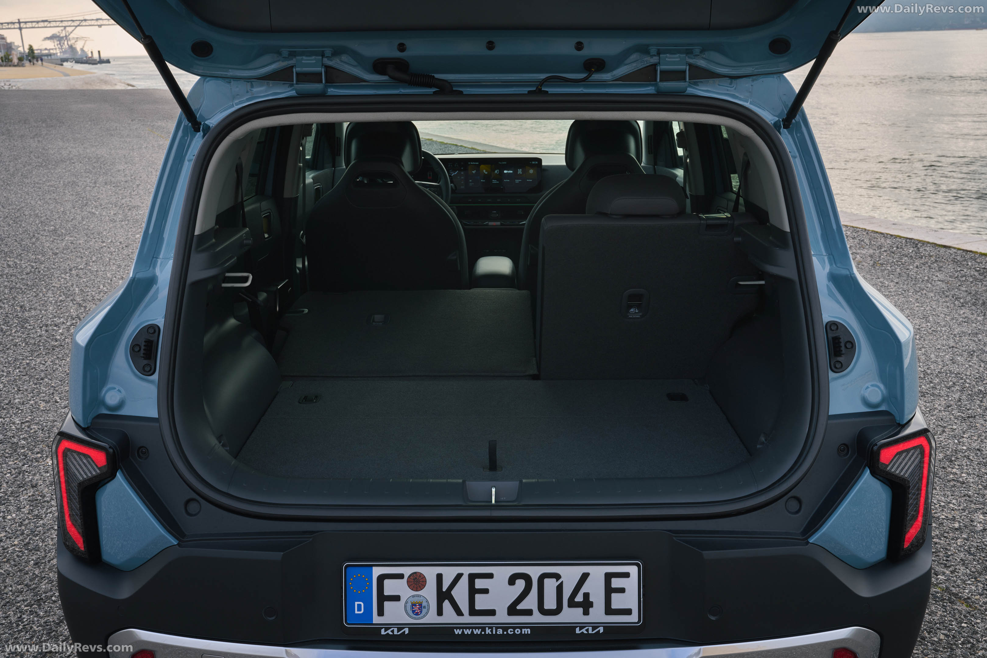 2027 Kia EV2 Frost Blue Interior