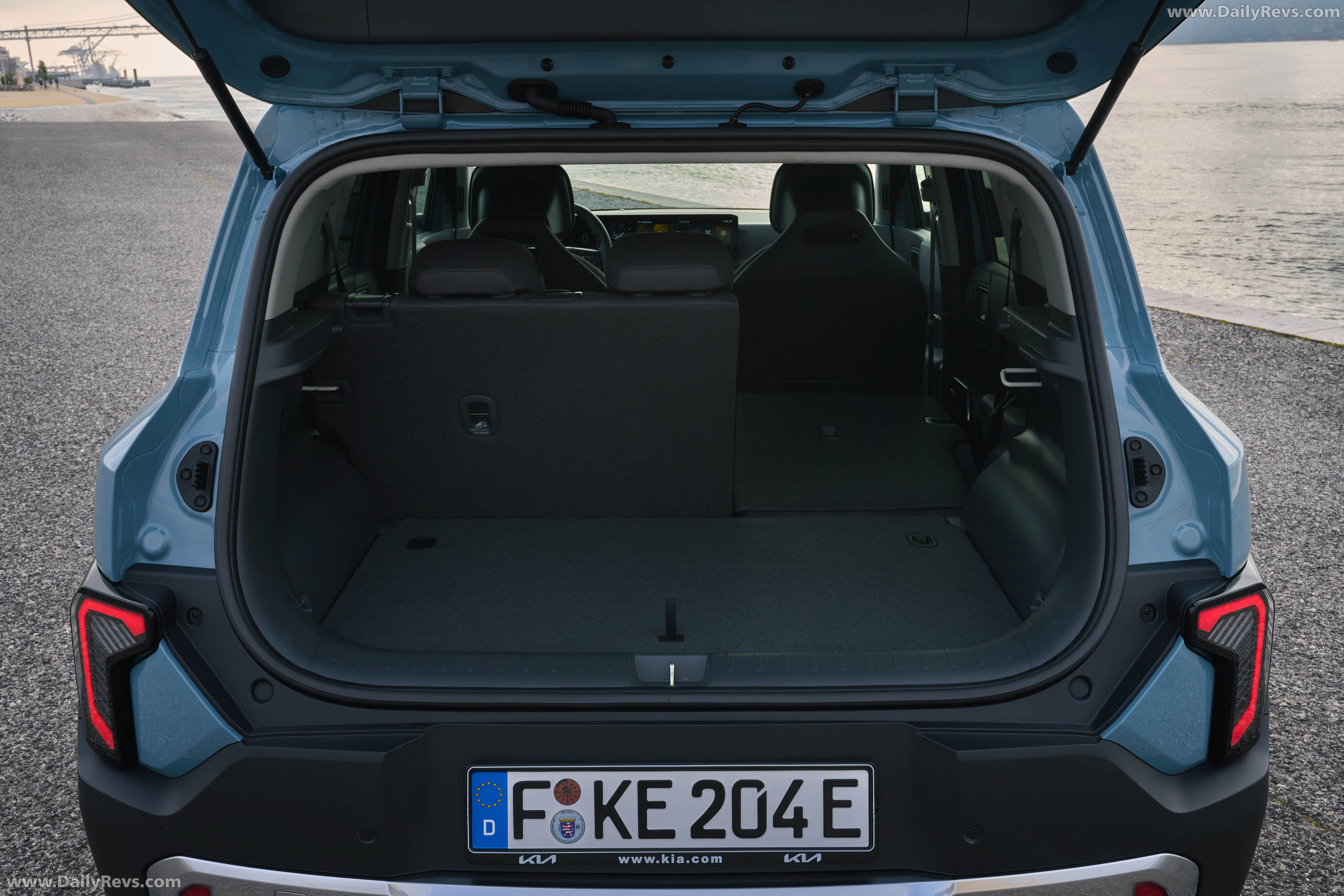 2027 Kia EV2 Frost Blue Interior