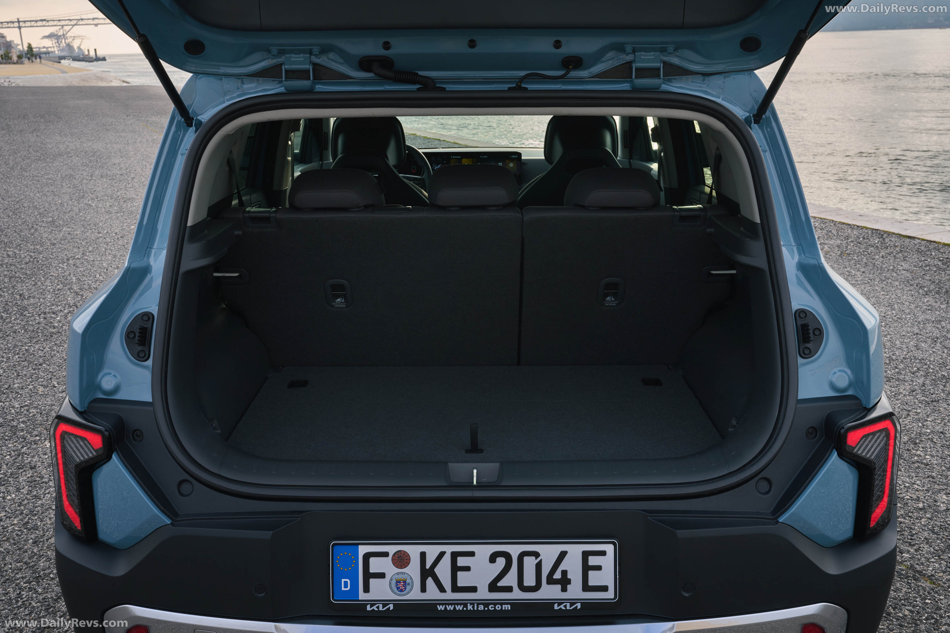 2027 Kia EV2 Frost Blue Interior