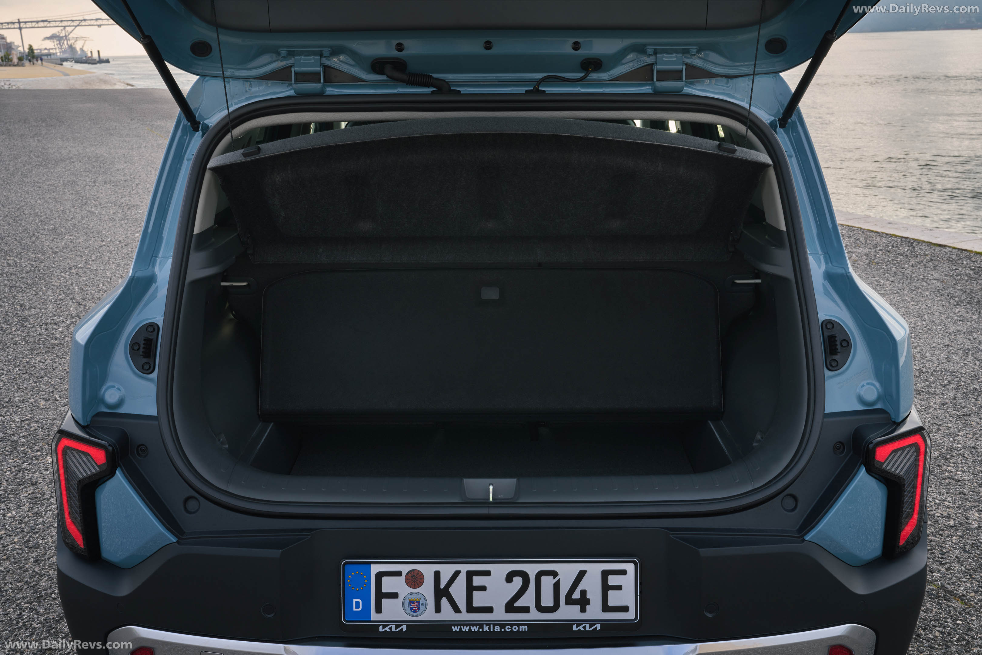 2027 Kia EV2 Frost Blue Interior