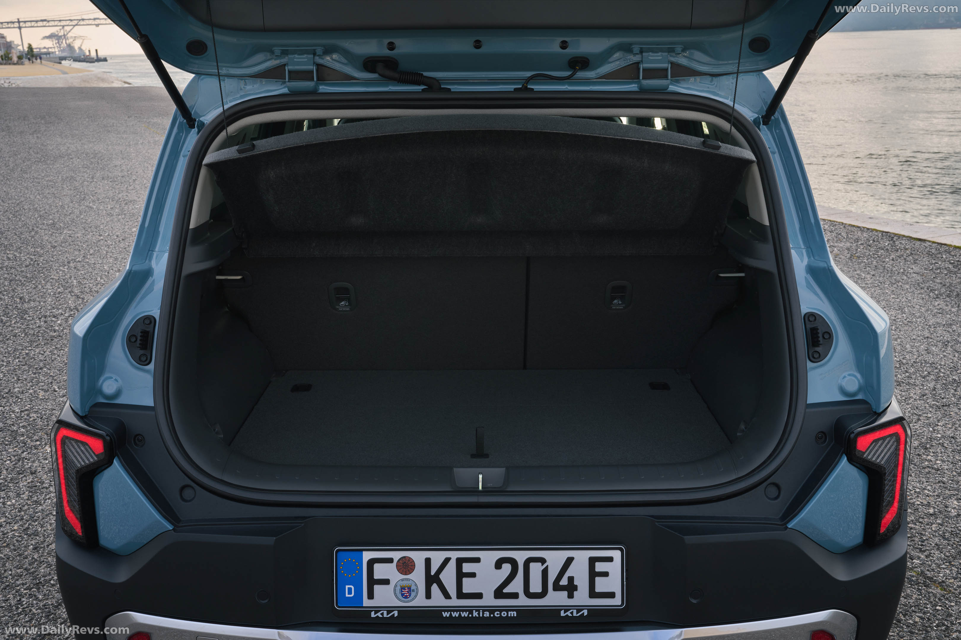 2027 Kia EV2 Frost Blue Interior