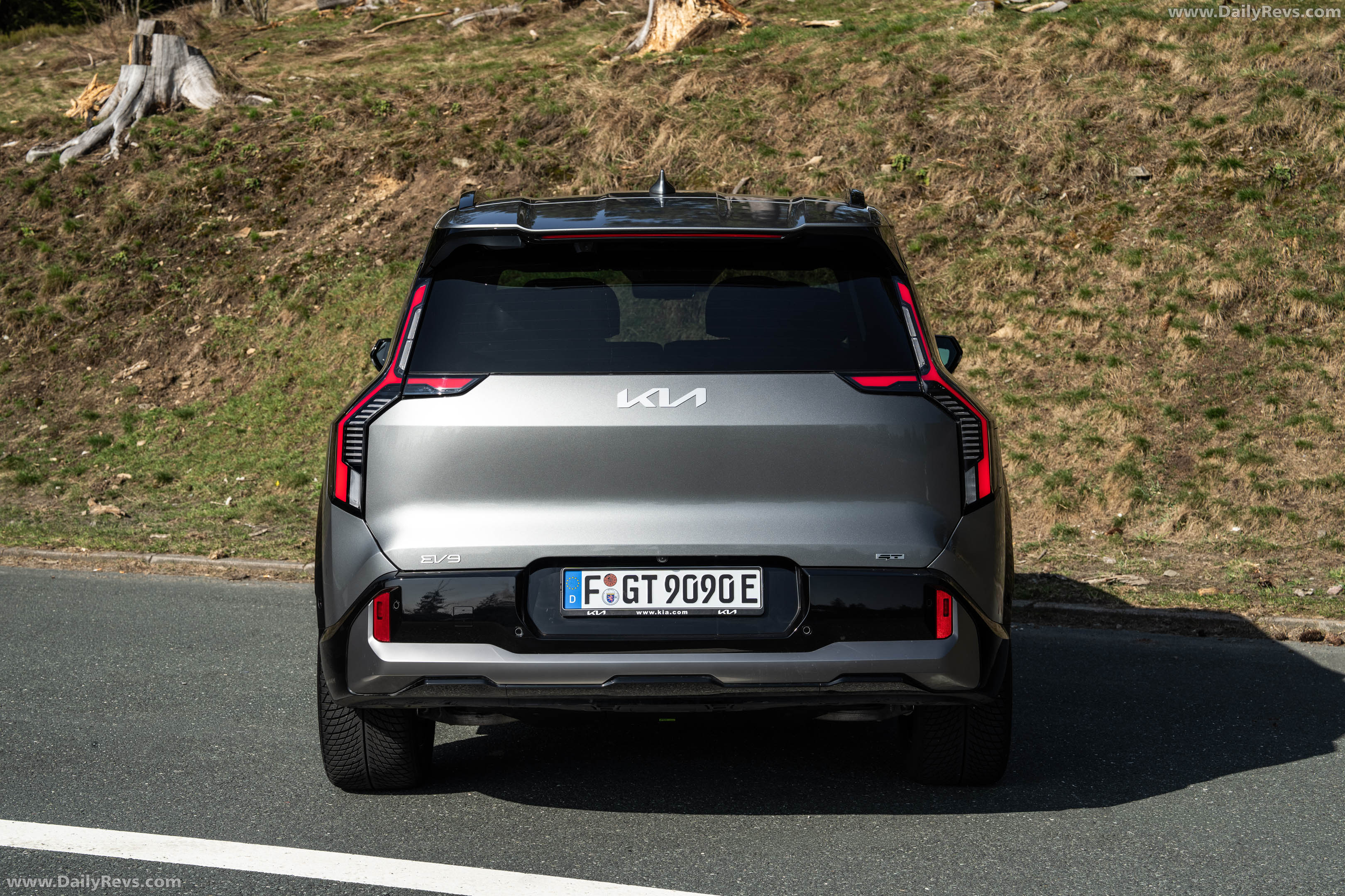2026 Kia EV9 GT European Version Rear View