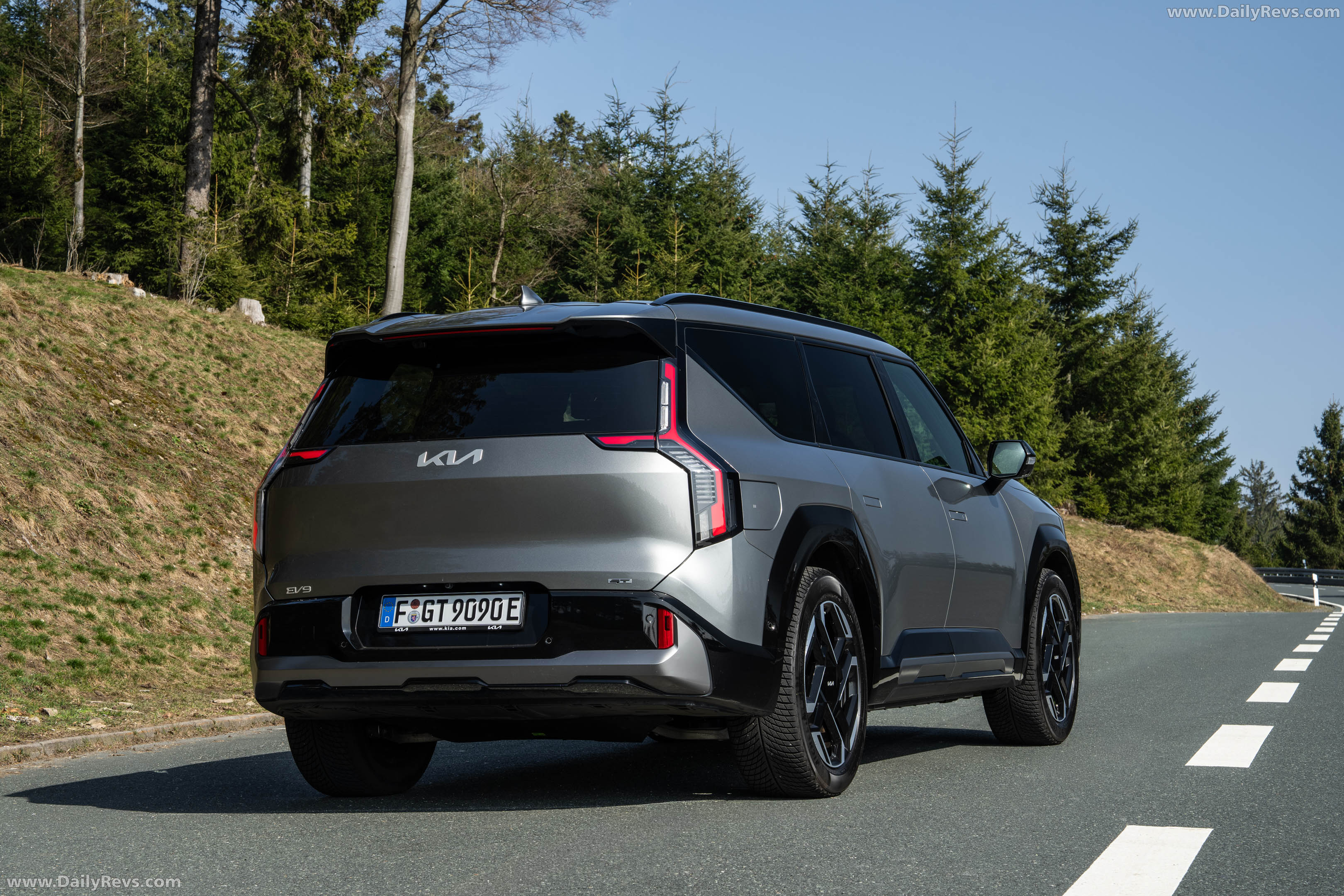 2026 Kia EV9 GT European Version Rear View