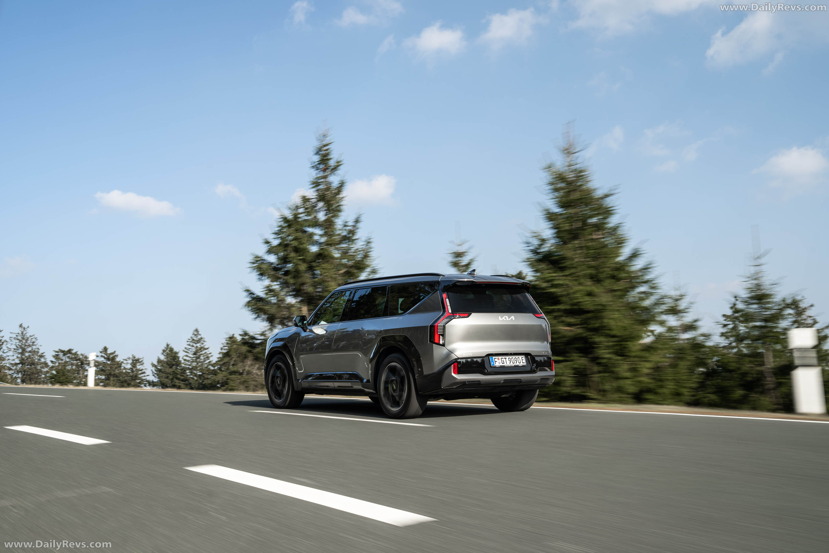 2026 Kia EV9 GT European Version Rear View