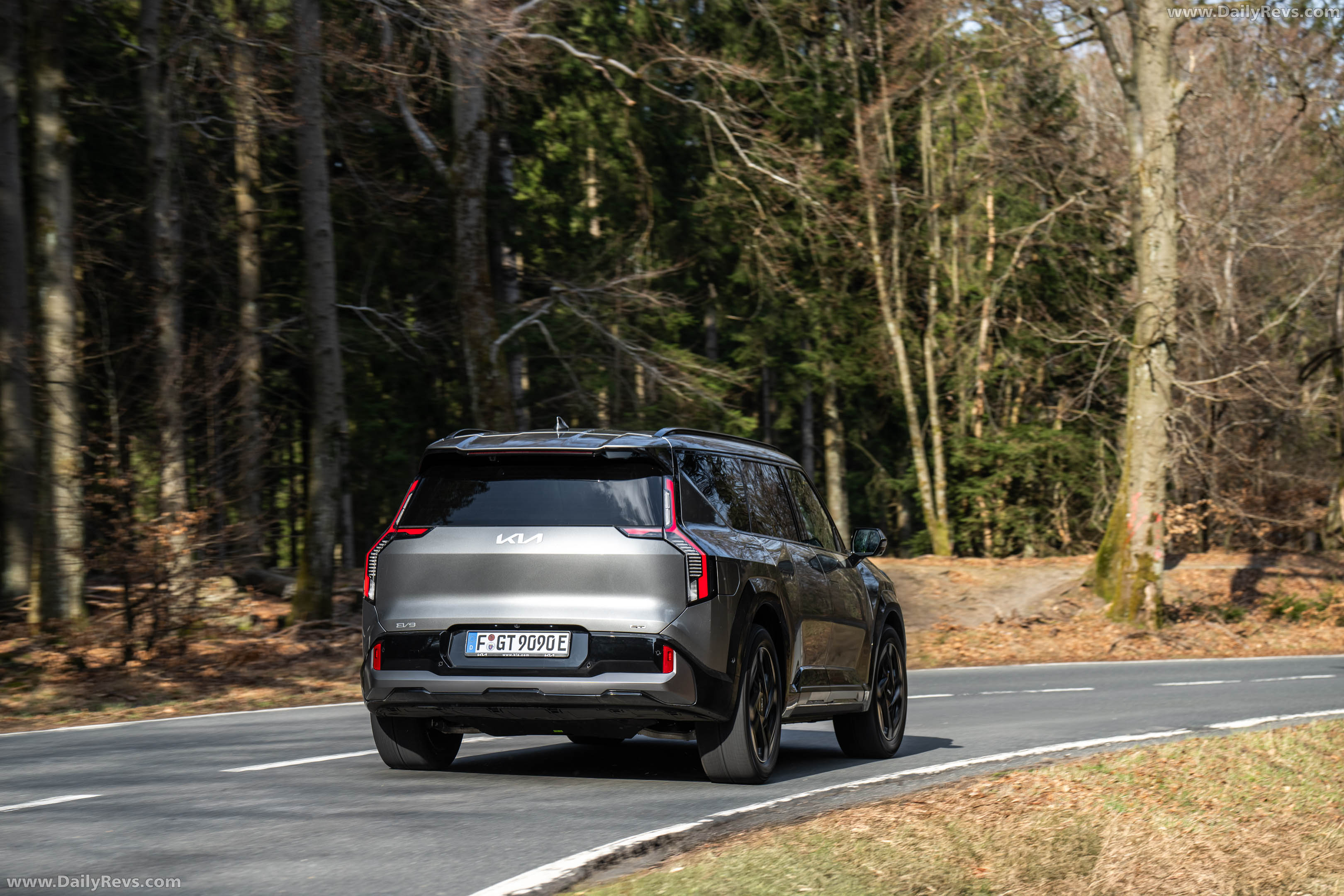 2026 Kia EV9 GT European Version Rear View