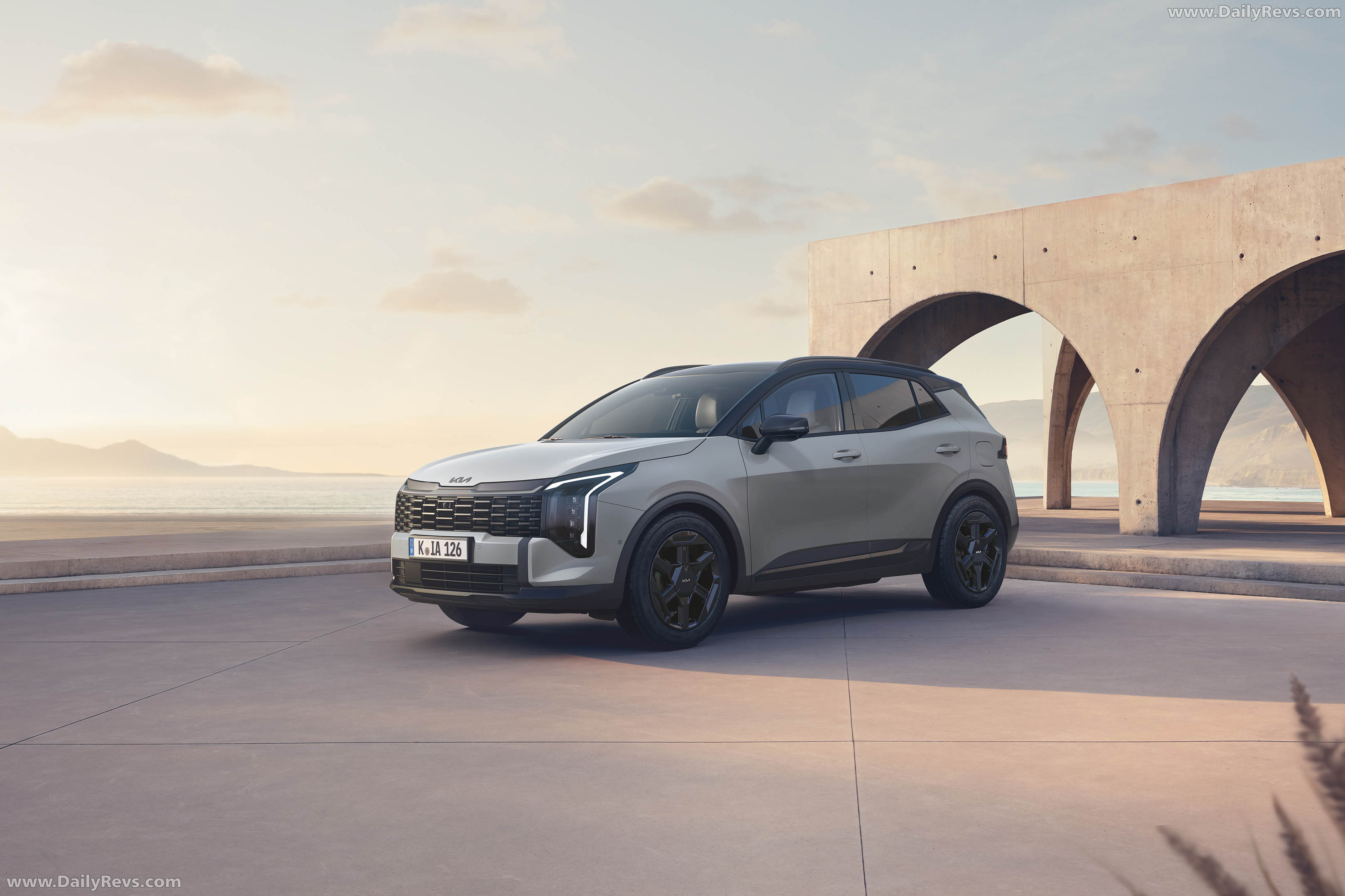 2026 Kia Sportage Black Edition Front View