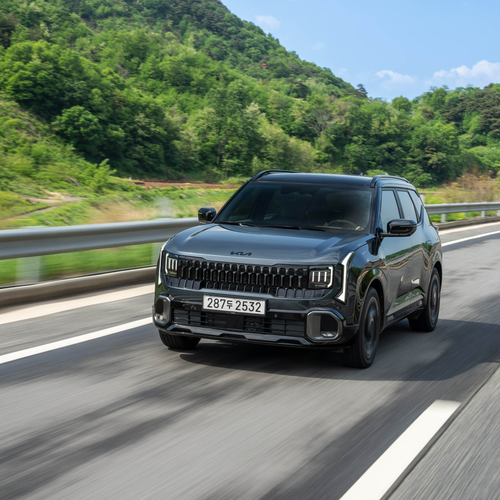 2027 Kia Seltos HEV X-Line Gravity Grey Front View