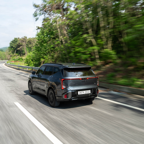2027 Kia Seltos HEV X-Line Gravity Grey Rear View