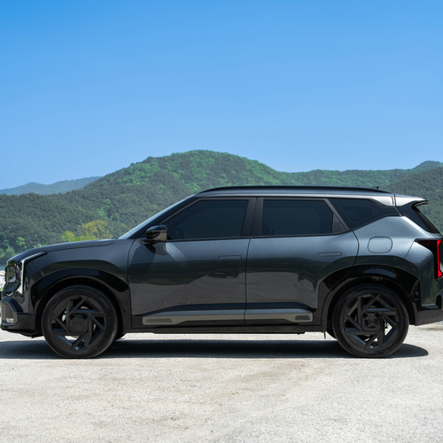 2027 Kia Seltos HEV X-Line Gravity Grey Side View