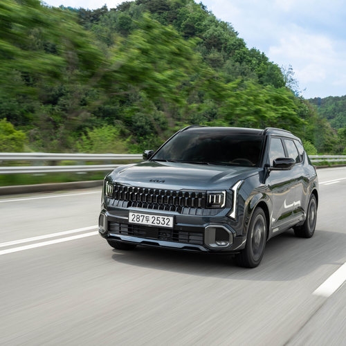 2027 Kia Seltos HEV X-Line Gravity Grey Front View