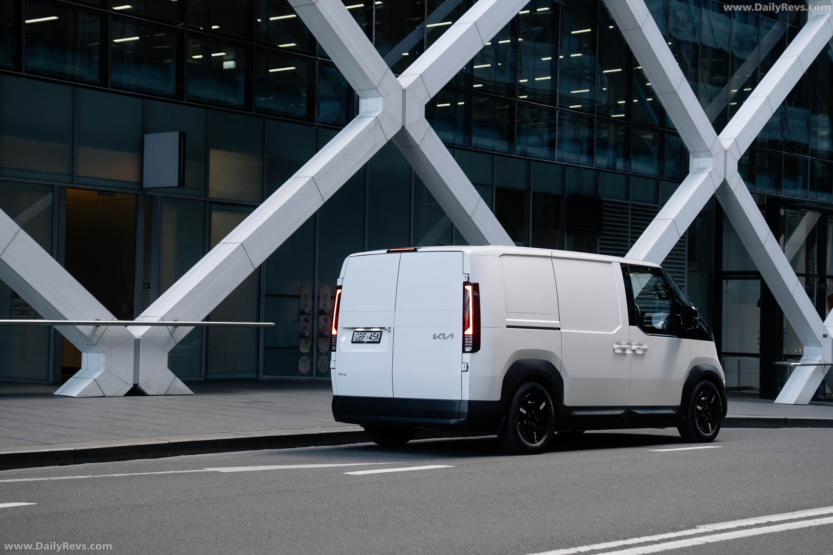 2026 Kia PV5 Cargo Australian Version Rear View