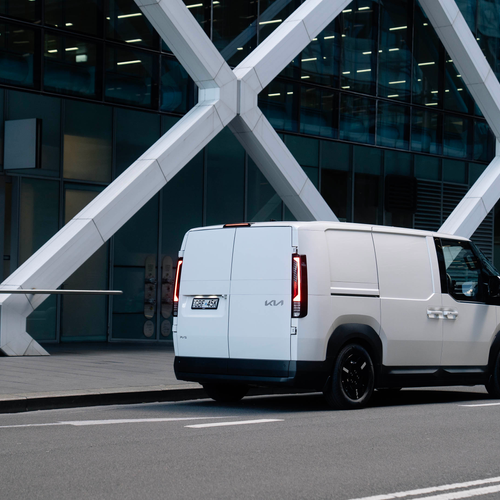 2026 Kia PV5 Cargo Australian Version Rear View