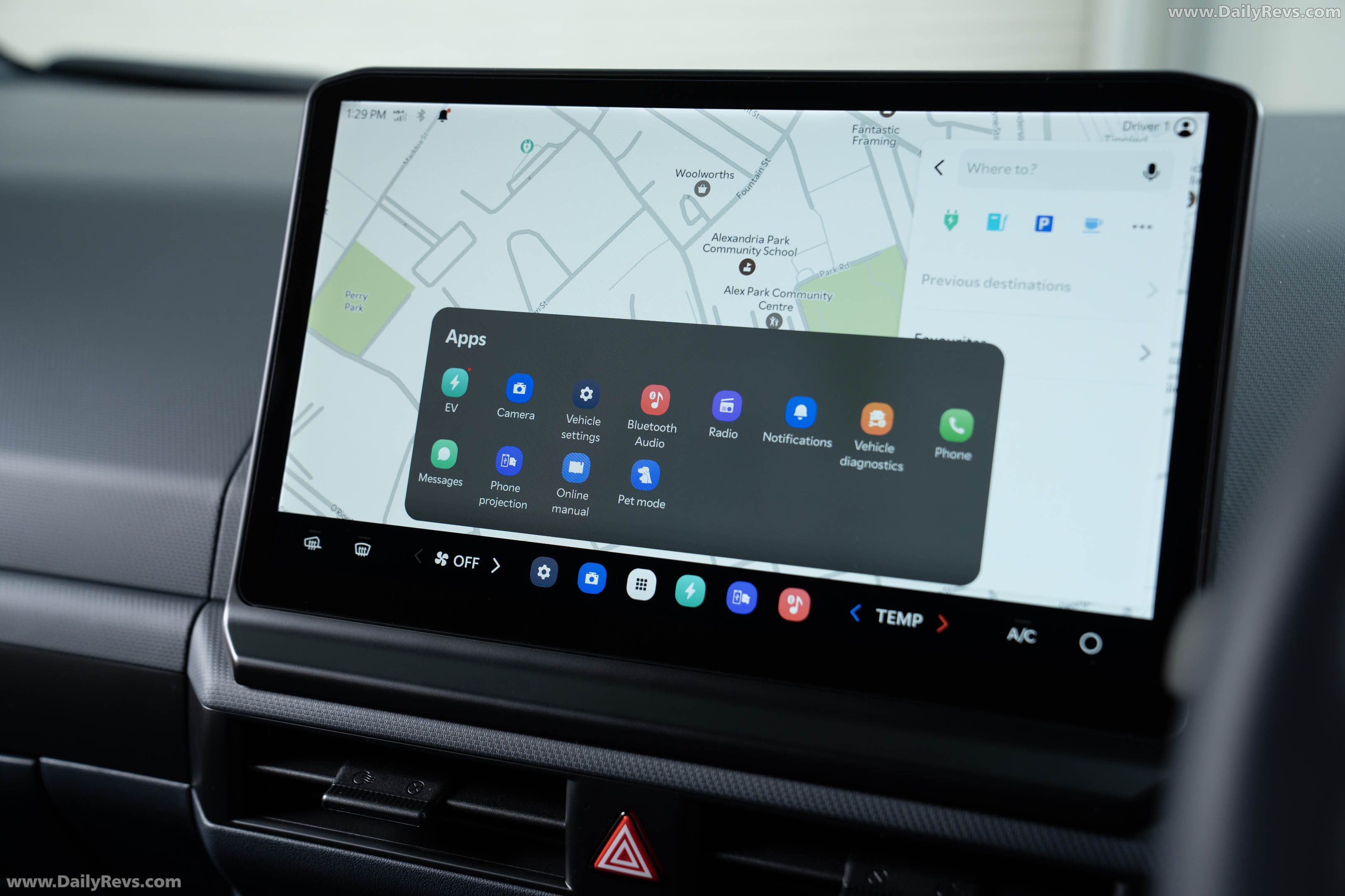 2026 Kia PV5 Cargo Australian Version Interior