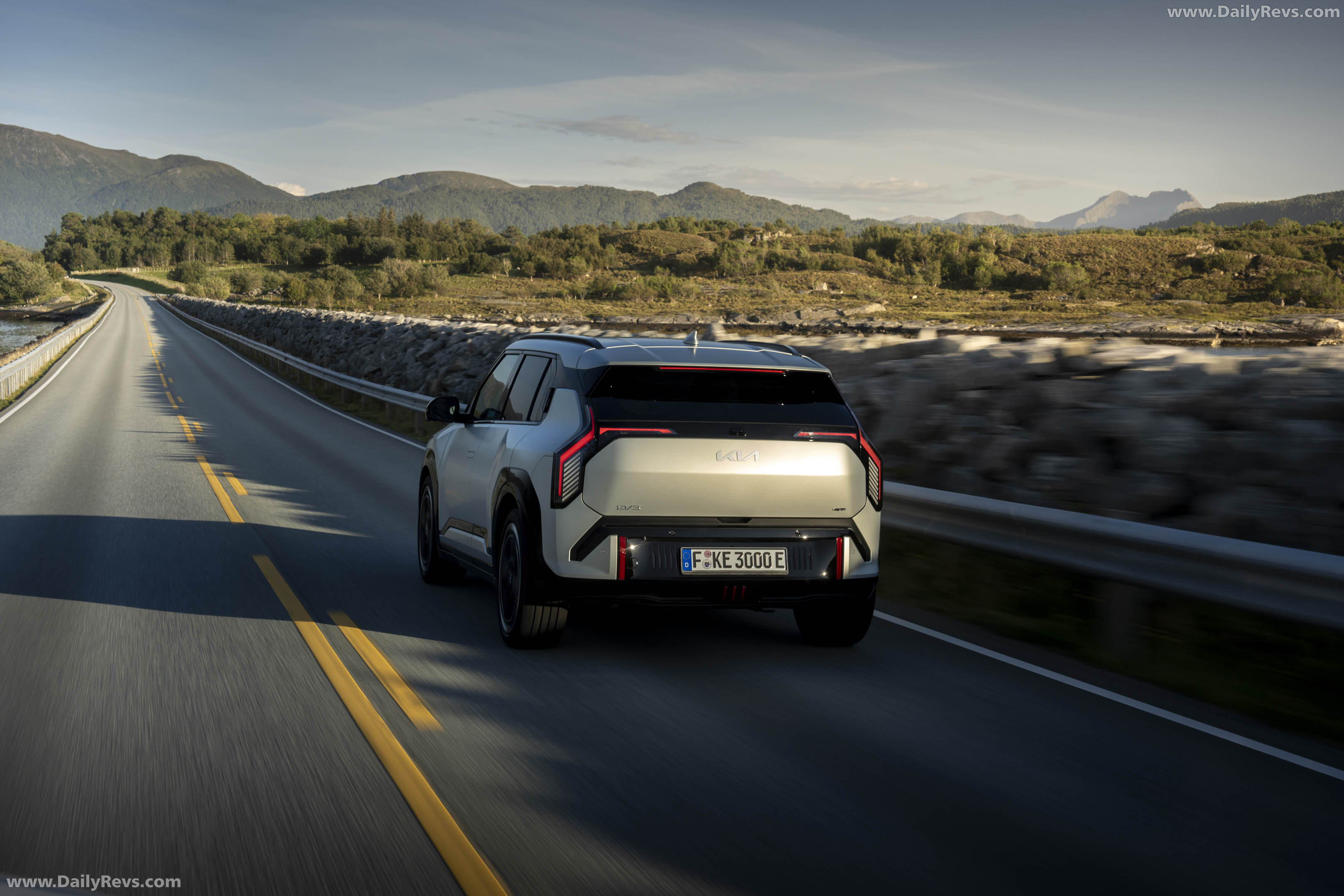 2027 Kia EV3 GT Rear View