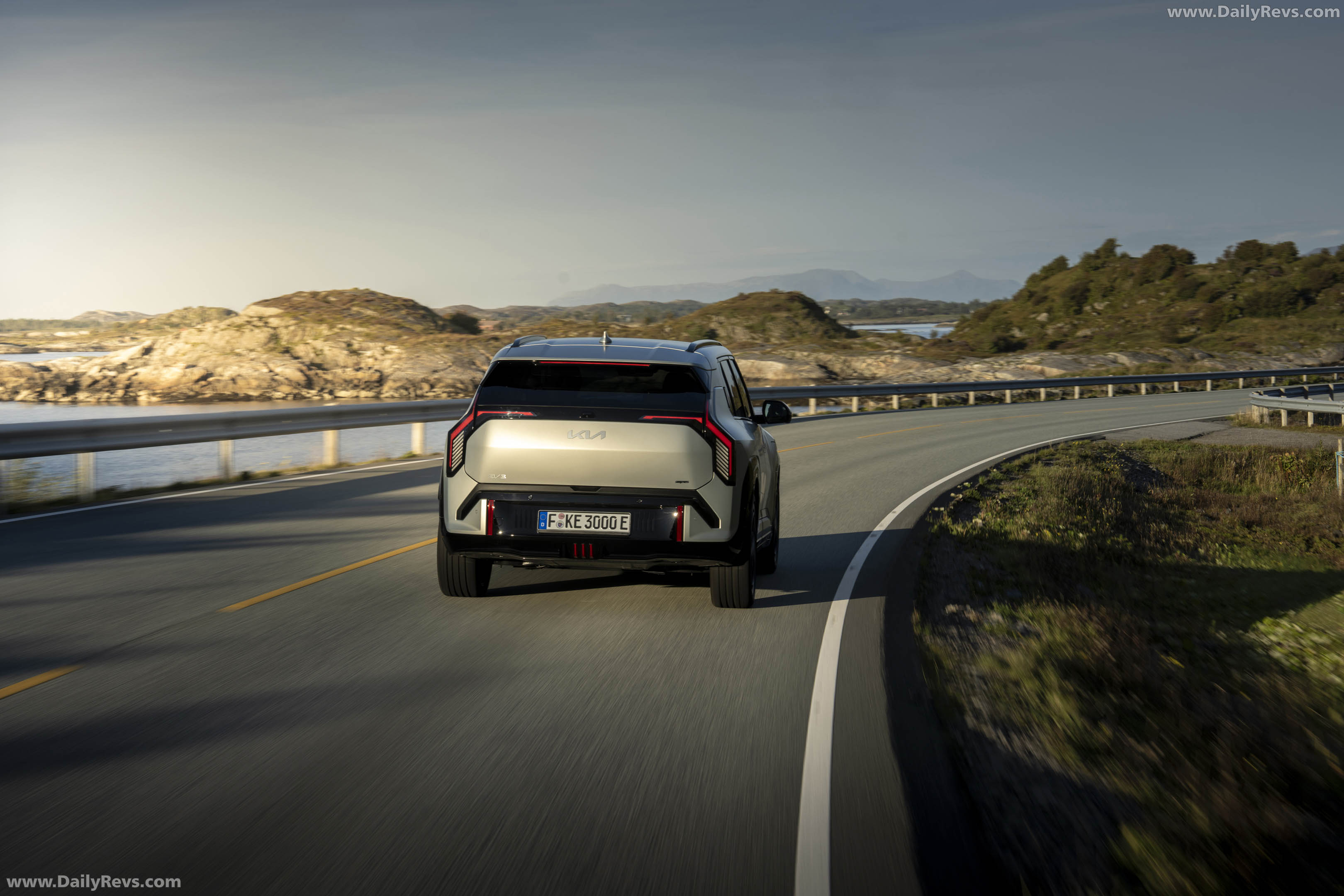 2027 Kia EV3 GT Rear View