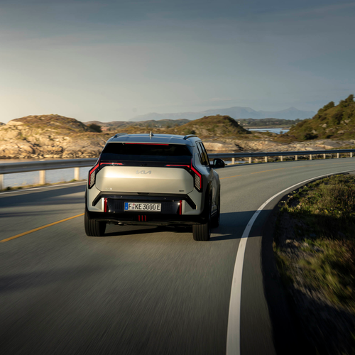 2027 Kia EV3 GT Rear View