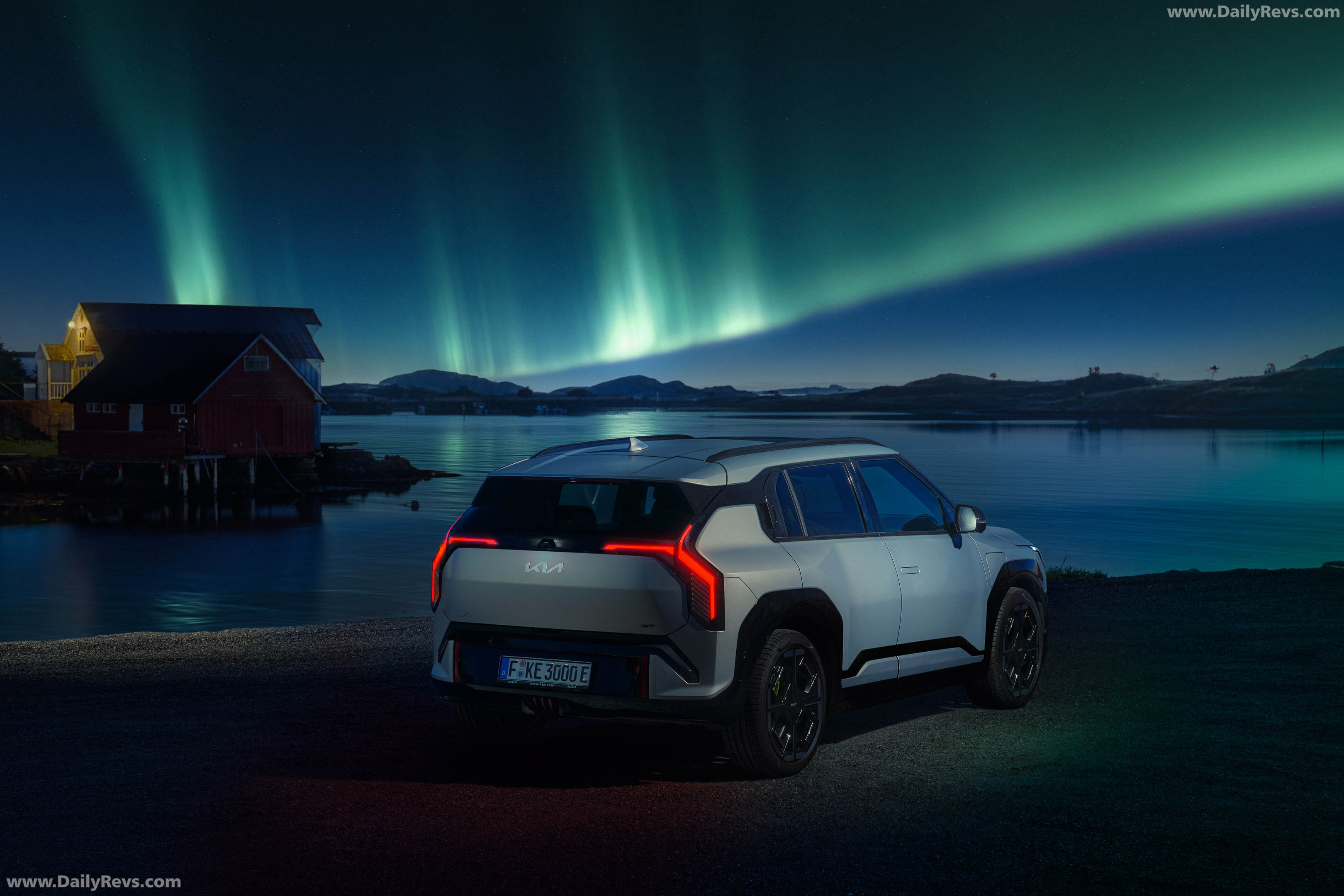 2027 Kia EV3 GT Rear View