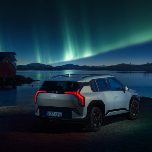 2027 Kia EV3 GT Rear View