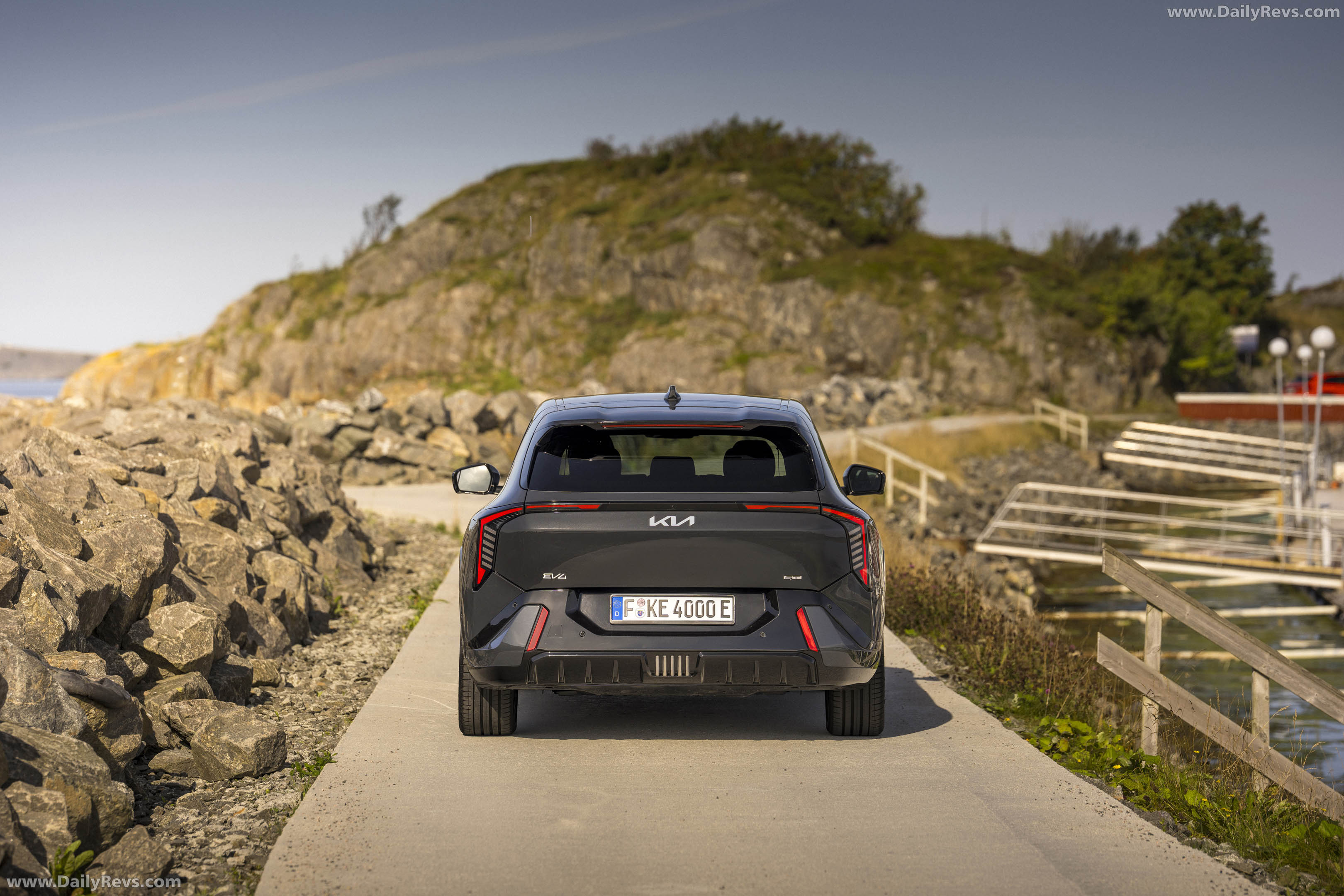 2027 Kia EV3 GT Rear View