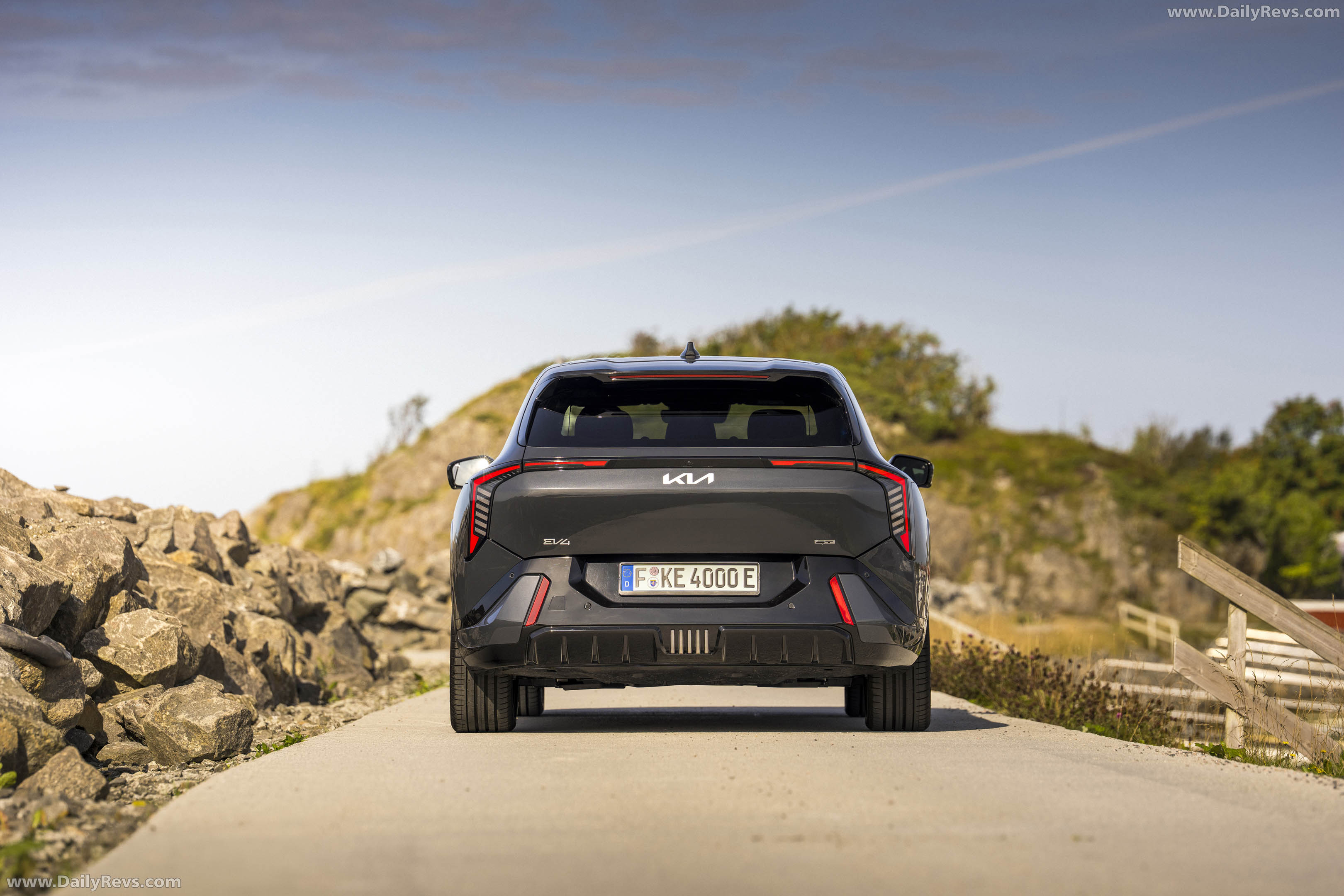 2027 Kia EV3 GT Rear View