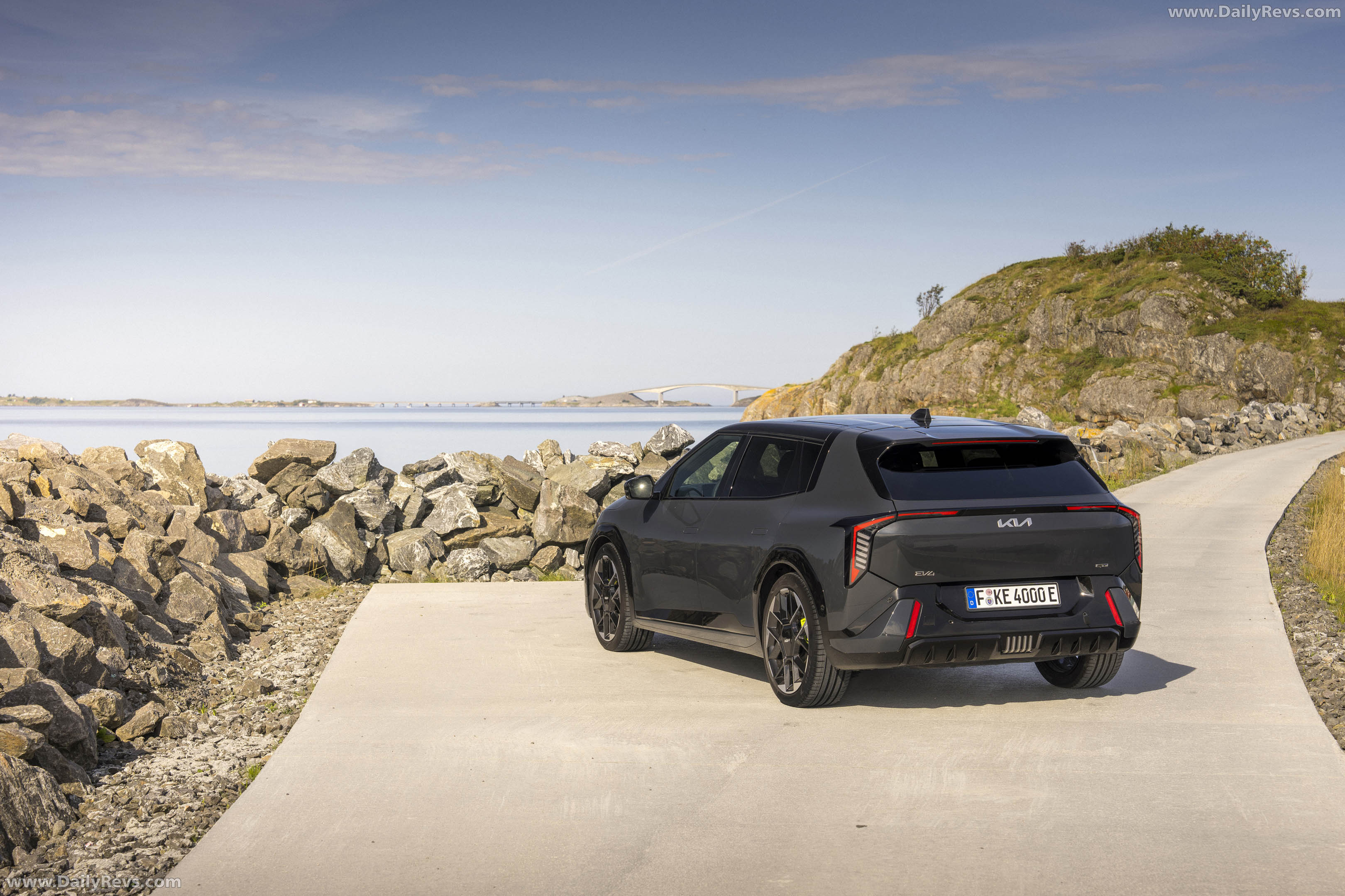 2027 Kia EV3 GT Rear View