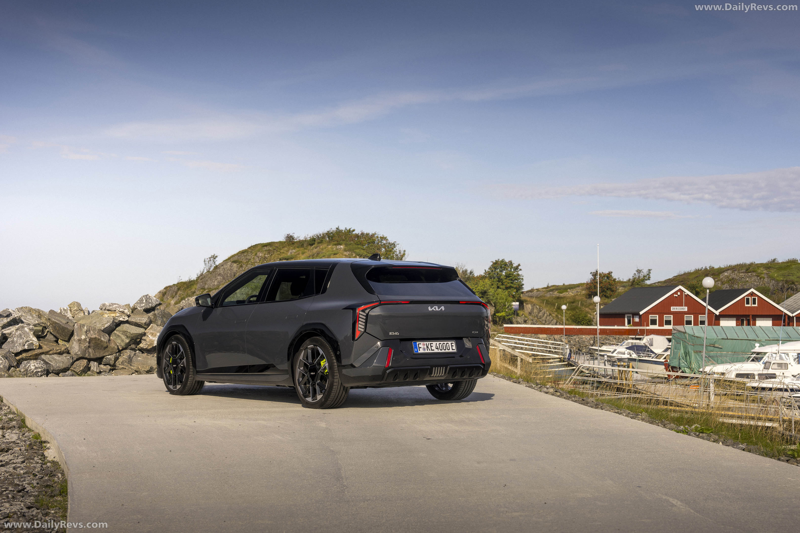 2027 Kia EV3 GT Rear View