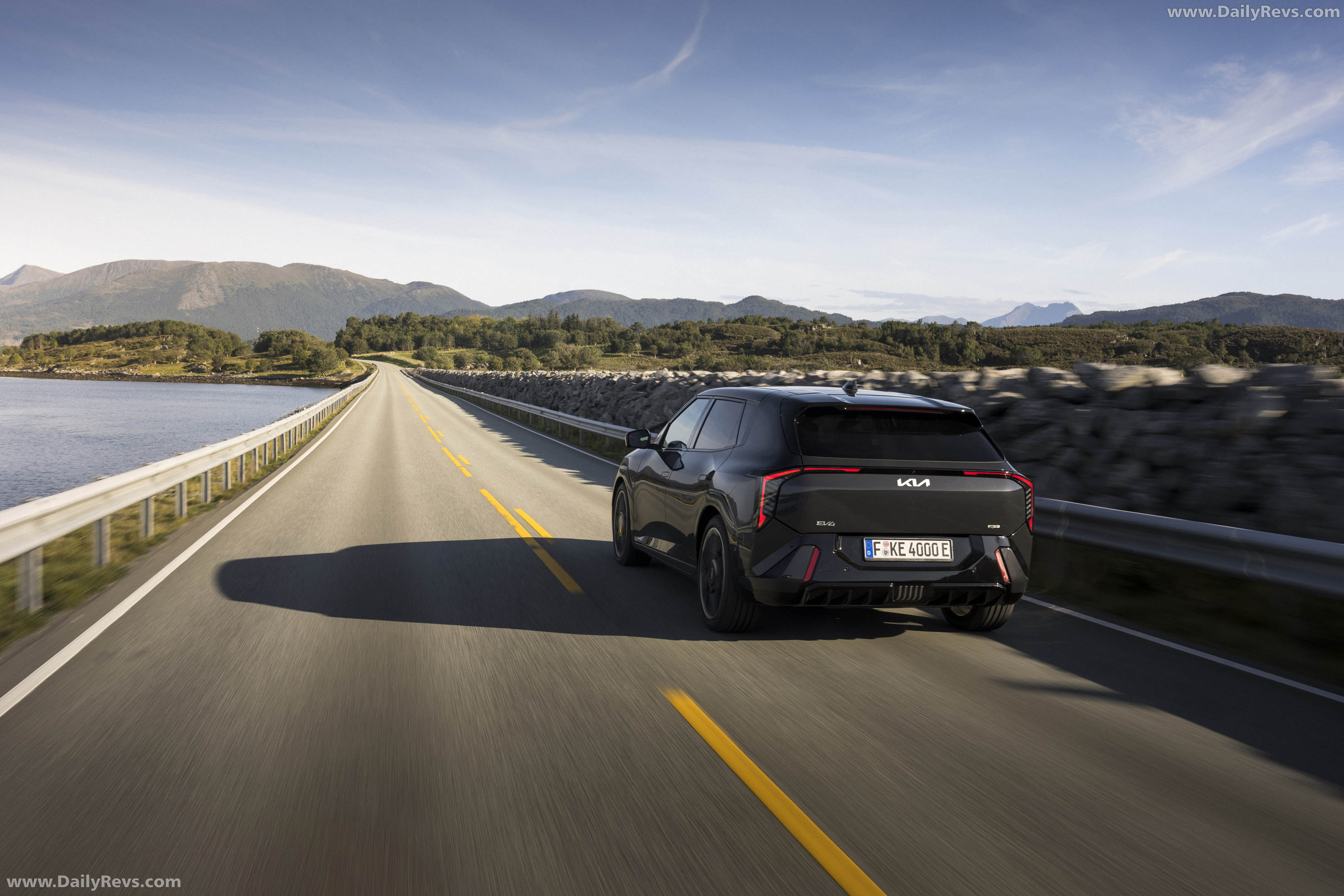 2027 Kia EV3 GT Rear View
