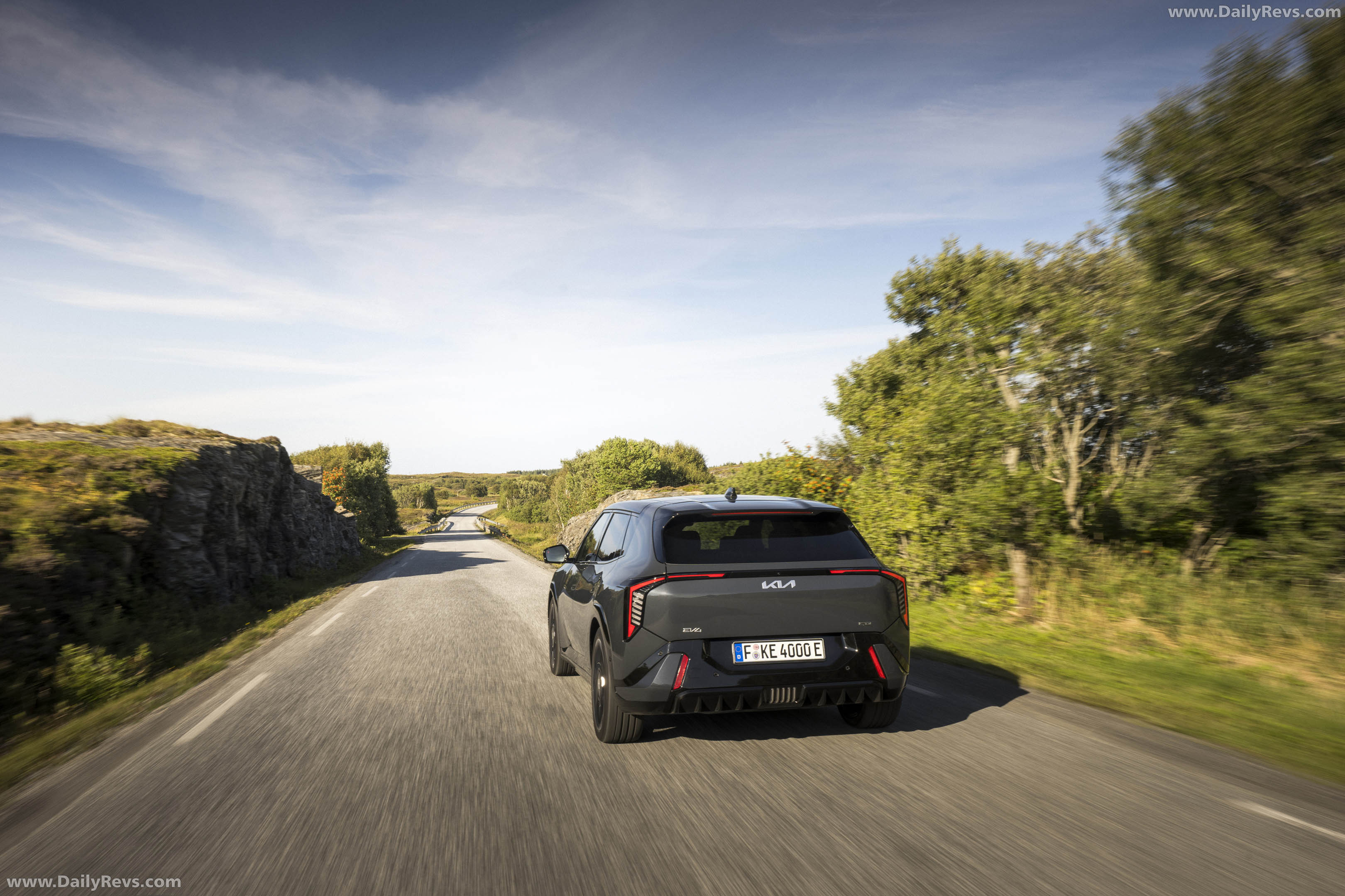 2027 Kia EV3 GT Rear View