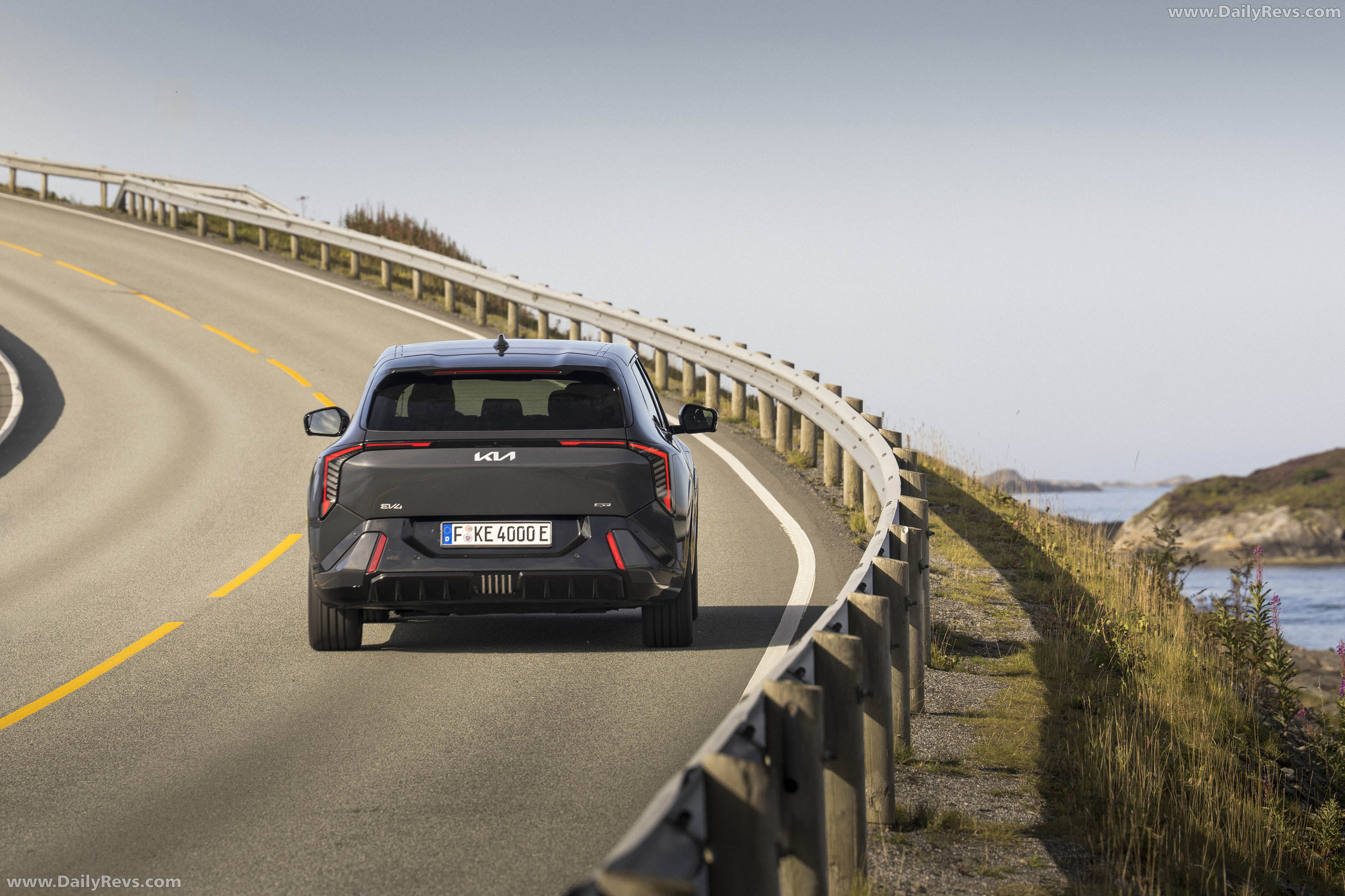2027 Kia EV3 GT Rear View