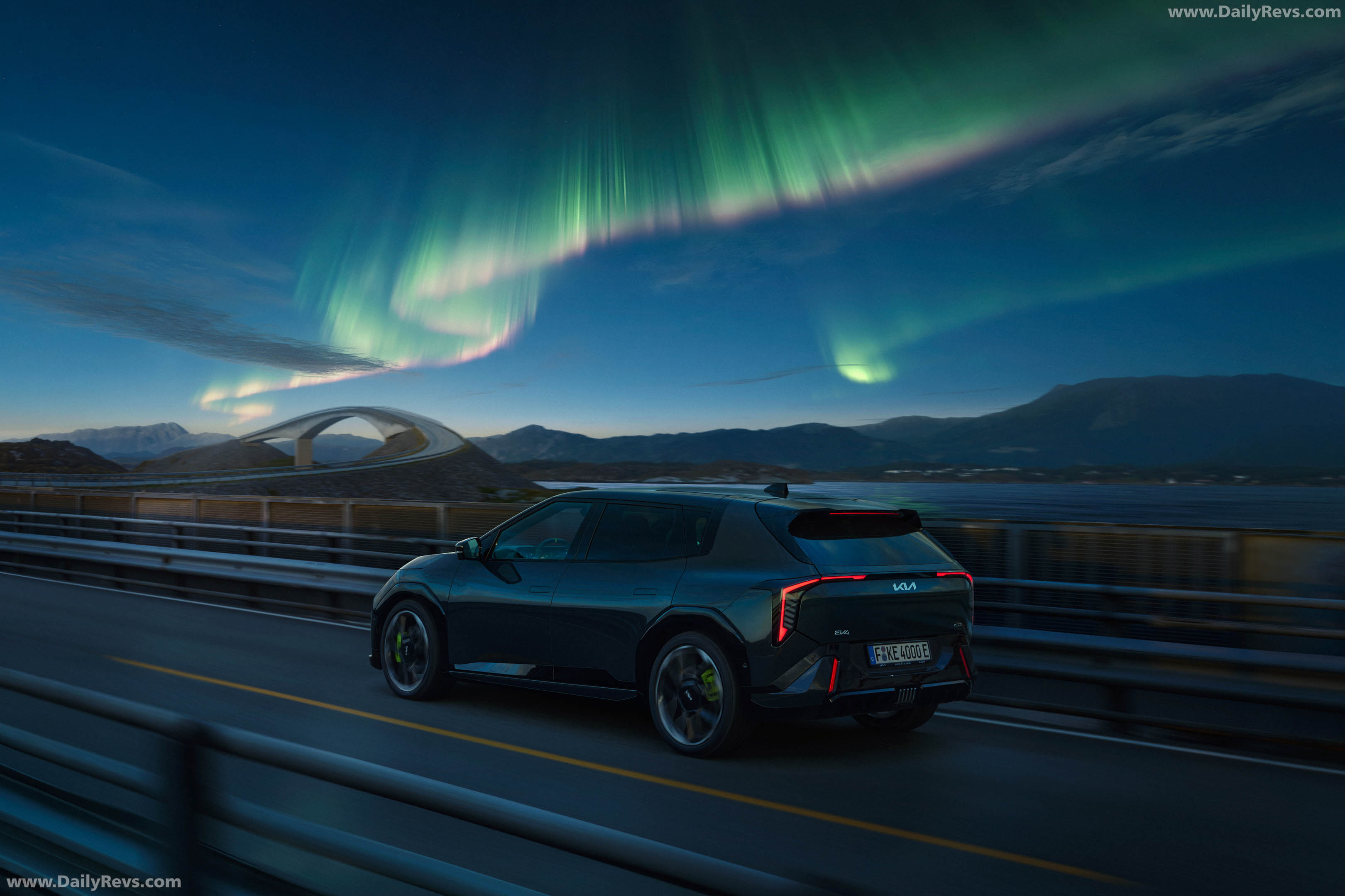 2027 Kia EV3 GT Rear View