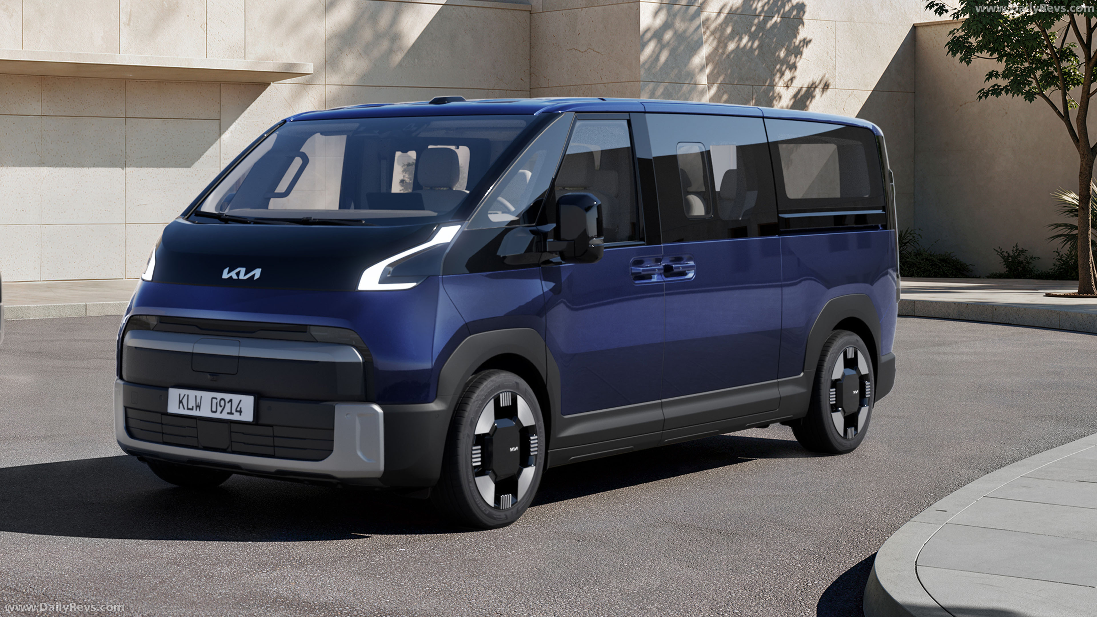 2027 Kia PV7 Front View