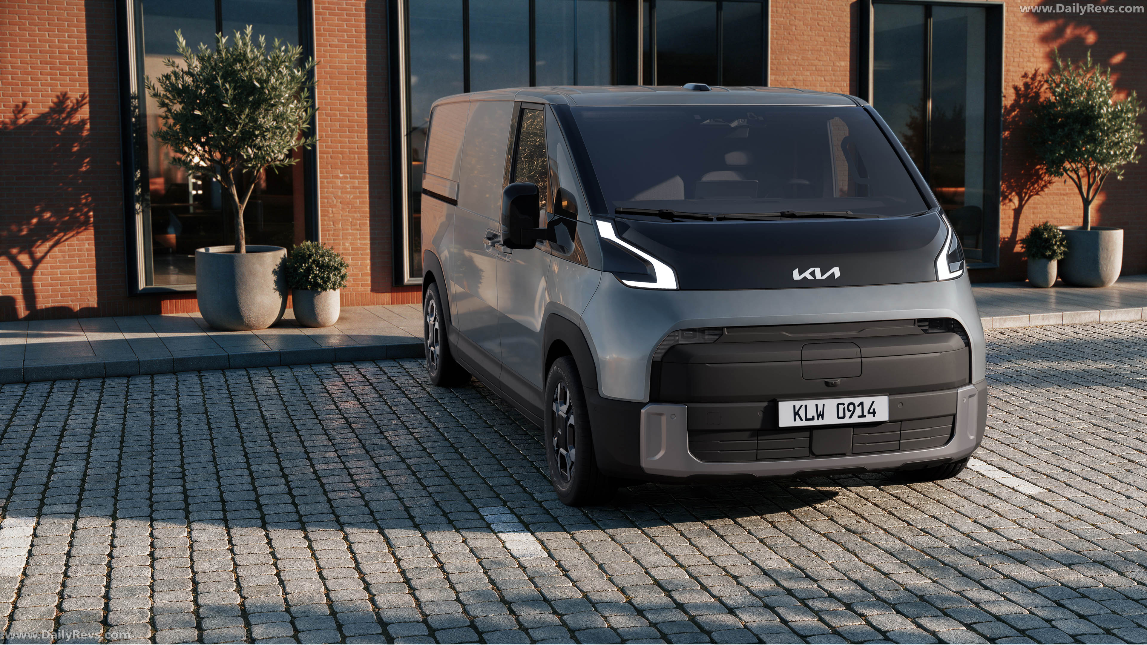 2027 Kia PV7 Cargo Front View