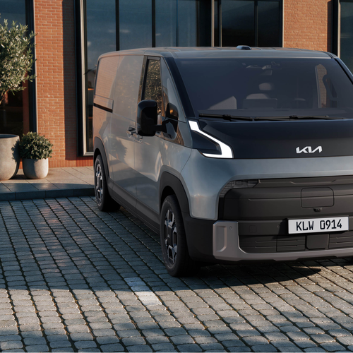 2027 Kia PV7 Cargo Front View