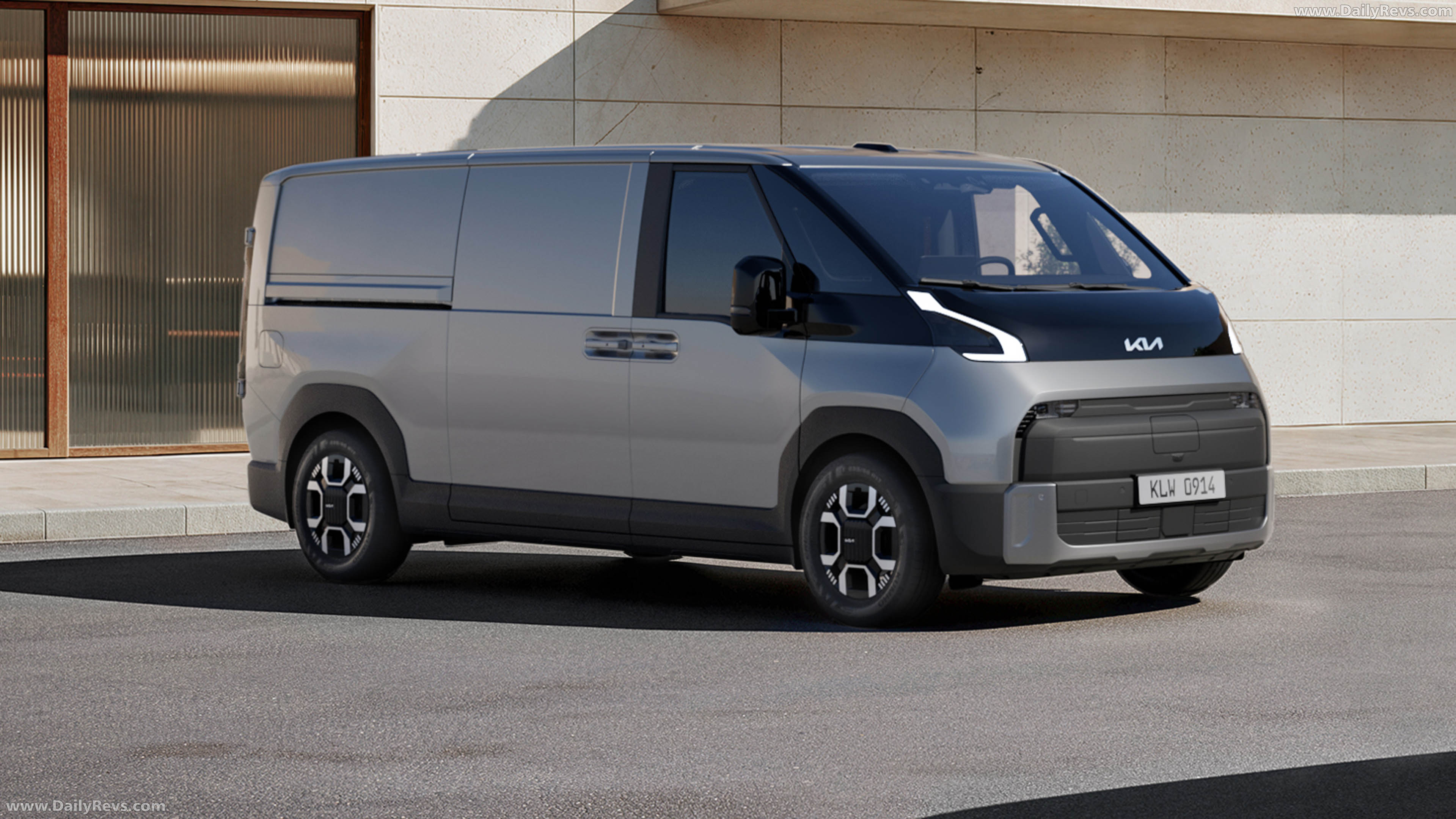 2027 Kia PV7 Cargo Front View