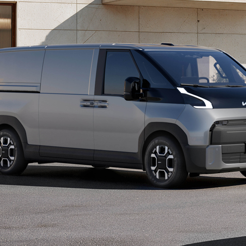 2027 Kia PV7 Cargo Front View