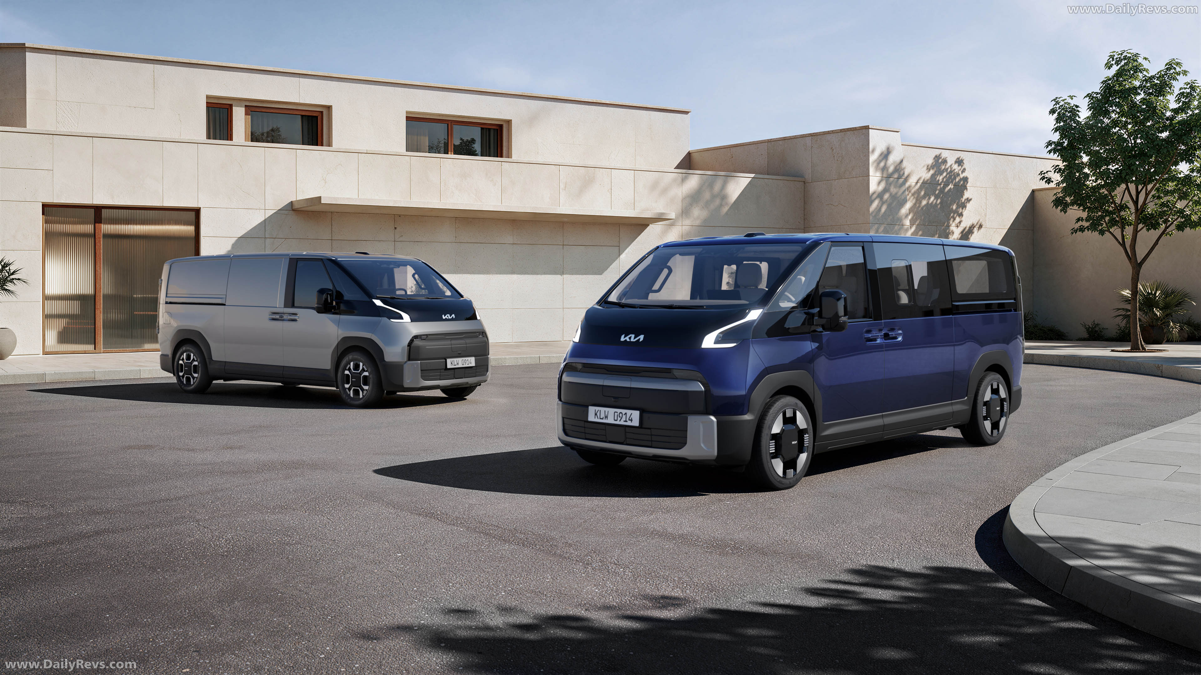2027 Kia PV7 Cargo Front View