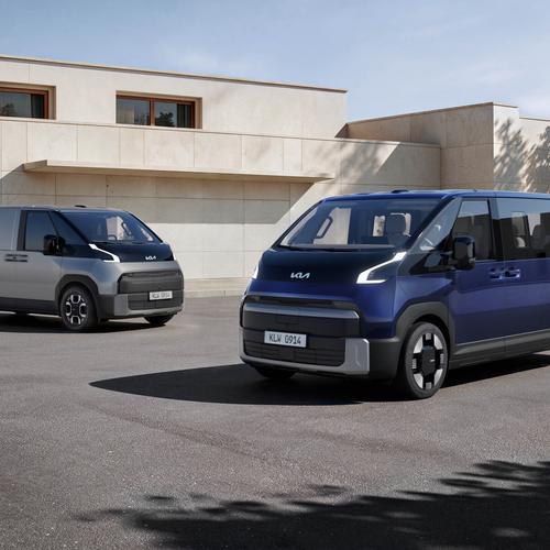 2027 Kia PV7 Cargo Front View
