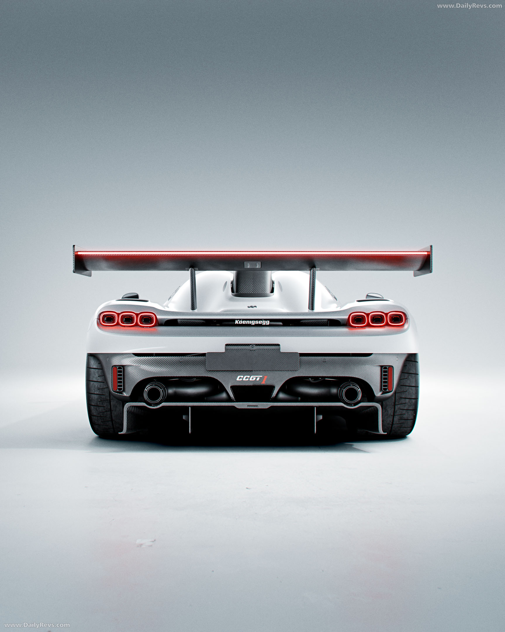 2027 Koenigsegg CCGT1 Rear View