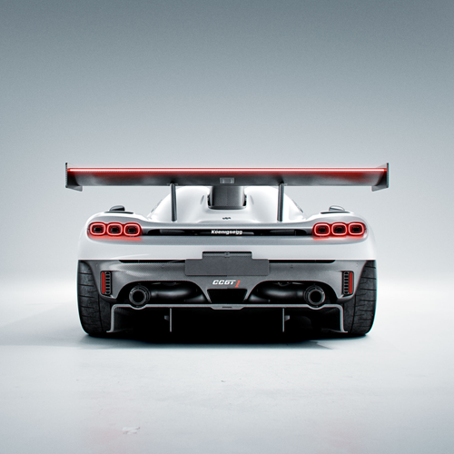 2027 Koenigsegg CCGT1 Rear View