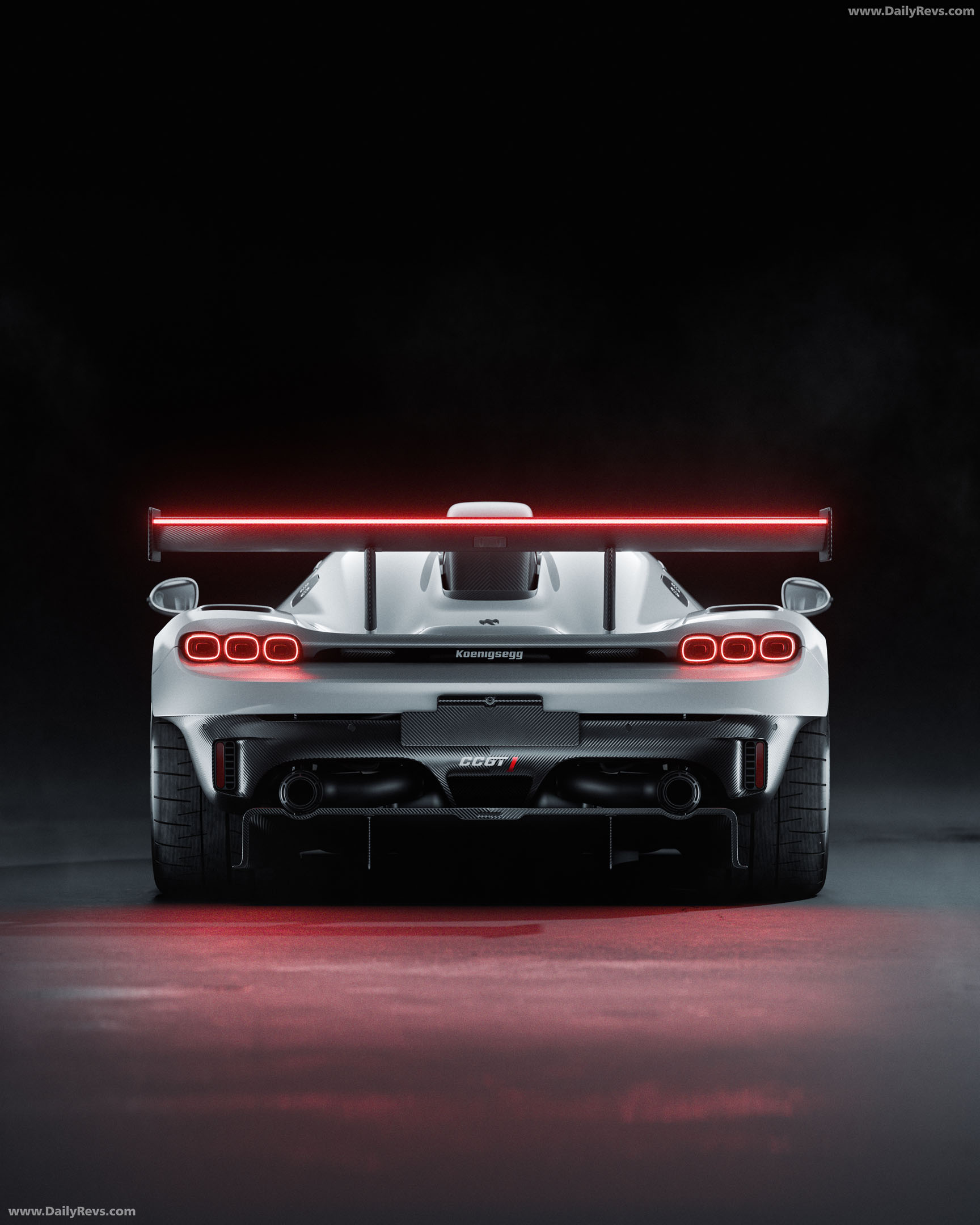2027 Koenigsegg CCGT1 Rear View