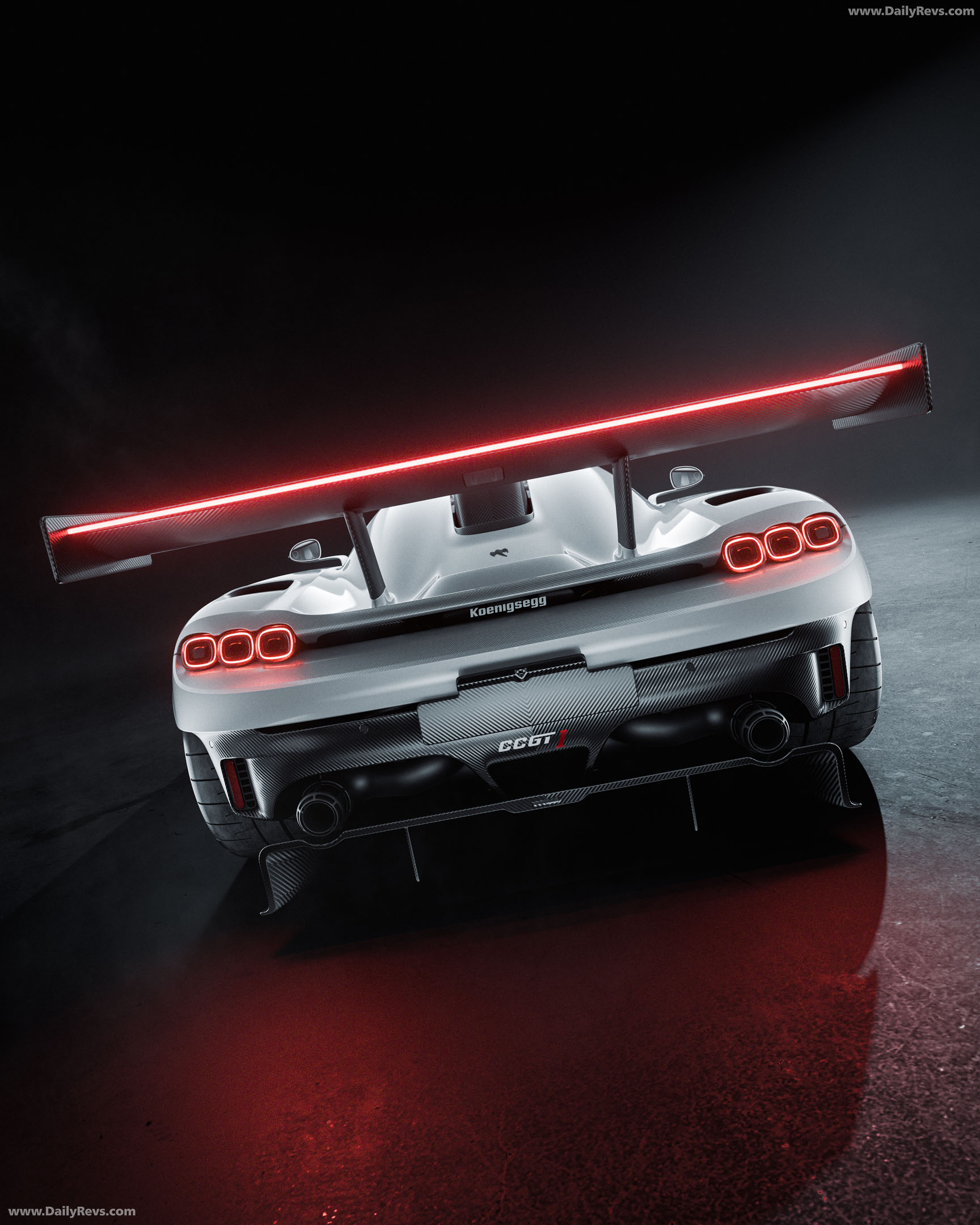 2027 Koenigsegg CCGT1 Rear View